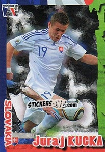 Sticker Juraj Kucka - Evropsko Fudbalsko Prvenstvo 2016 n. 113 - G.T.P.R School Shop