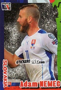 Sticker Adam Nemec - Evropsko Fudbalsko Prvenstvo 2016 - G.T.P.R School Shop