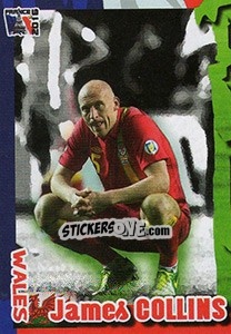 Sticker James Collins - Evropsko Fudbalsko Prvenstvo 2016 - G.T.P.R School Shop