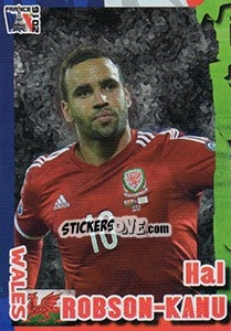 Sticker Hal Robson-Kanu - Evropsko Fudbalsko Prvenstvo 2016 n. 127 - G.T.P.R School Shop