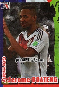 Sticker Jérôme Boateng - Evropsko Fudbalsko Prvenstvo 2016 n. 134 - G.T.P.R School Shop