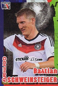 Sticker Bastian Schweinsteiger - Evropsko Fudbalsko Prvenstvo 2016 n. 136 - G.T.P.R School Shop