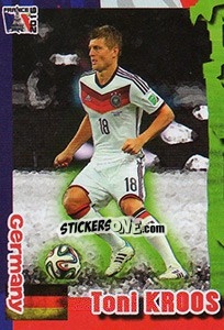 Sticker Toni Kroos - Evropsko Fudbalsko Prvenstvo 2016 n. 138 - G.T.P.R School Shop
