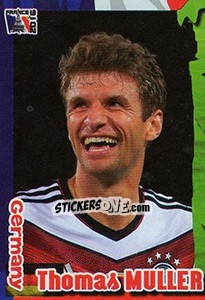 Sticker Thomas Muller - Evropsko Fudbalsko Prvenstvo 2016 n. 143 - G.T.P.R School Shop