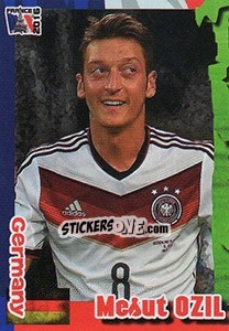 Sticker Mesut Ozil - Evropsko Fudbalsko Prvenstvo 2016 n. 144 - G.T.P.R School Shop