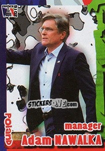 Sticker Adam Nawalka - Evropsko Fudbalsko Prvenstvo 2016 n. 146 - G.T.P.R School Shop