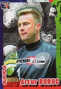Sticker Artur Boruc - Evropsko Fudbalsko Prvenstvo 2016 n. 147 - G.T.P.R School Shop