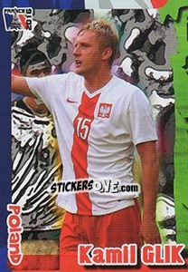 Sticker Kamil Glik - Evropsko Fudbalsko Prvenstvo 2016 - G.T.P.R School Shop