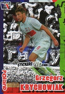 Sticker Grzegorz Krychowiak - Evropsko Fudbalsko Prvenstvo 2016 n. 152 - G.T.P.R School Shop