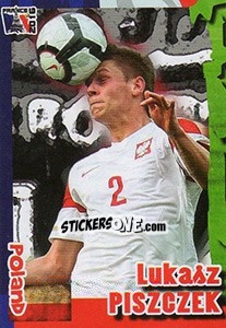 Sticker Lukasz Piszczek - Evropsko Fudbalsko Prvenstvo 2016 n. 154 - G.T.P.R School Shop
