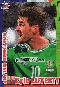 Sticker Kyle Lafferty - Evropsko Fudbalsko Prvenstvo 2016 n. 174 - G.T.P.R School Shop