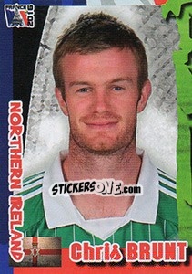 Sticker Chris Brunt - Evropsko Fudbalsko Prvenstvo 2016 n. 175 - G.T.P.R School Shop