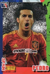 Sticker Pedro Rodríguez - Evropsko Fudbalsko Prvenstvo 2016 n. 194 - G.T.P.R School Shop