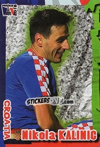 Sticker Nikola Kalinic - Evropsko Fudbalsko Prvenstvo 2016 n. 210 - G.T.P.R School Shop