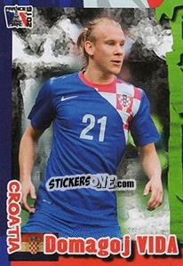 Sticker Domagoj Vida - Evropsko Fudbalsko Prvenstvo 2016 n. 211 - G.T.P.R School Shop