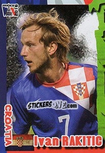 Sticker Ivan Rakitic - Evropsko Fudbalsko Prvenstvo 2016 n. 214 - G.T.P.R School Shop