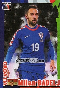 Sticker Milan Badelj - Evropsko Fudbalsko Prvenstvo 2016 n. 215 - G.T.P.R School Shop