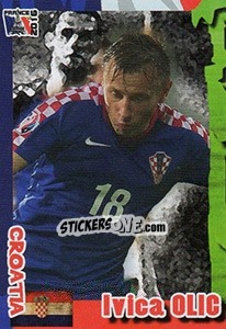 Sticker Ivica Olic - Evropsko Fudbalsko Prvenstvo 2016 - G.T.P.R School Shop
