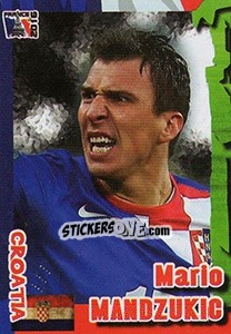 Sticker Mario Mandzukic - Evropsko Fudbalsko Prvenstvo 2016 n. 219 - G.T.P.R School Shop