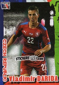 Sticker Vladimir Darida - Evropsko Fudbalsko Prvenstvo 2016 n. 229 - G.T.P.R School Shop