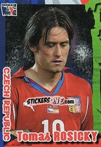 Sticker Tomas Rosicky - Evropsko Fudbalsko Prvenstvo 2016 n. 235 - G.T.P.R School Shop
