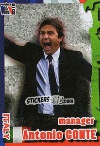 Sticker Antonio Conte - Evropsko Fudbalsko Prvenstvo 2016 n. 251 - G.T.P.R School Shop