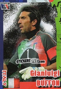 Sticker Gianluigi Buffon - Evropsko Fudbalsko Prvenstvo 2016 n. 252 - G.T.P.R School Shop