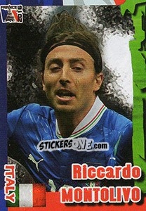 Sticker Riccardo Montolivo - Evropsko Fudbalsko Prvenstvo 2016 - G.T.P.R School Shop