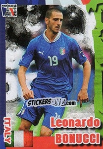 Sticker Leonardo Bonucci - Evropsko Fudbalsko Prvenstvo 2016 n. 257 - G.T.P.R School Shop