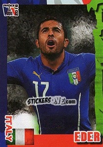 Sticker Eder - Evropsko Fudbalsko Prvenstvo 2016 - G.T.P.R School Shop