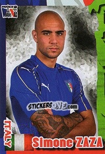Sticker Simone Zaza - Evropsko Fudbalsko Prvenstvo 2016 n. 265 - G.T.P.R School Shop