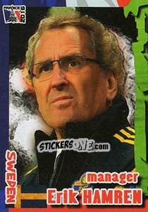 Sticker Erik Hamren - Evropsko Fudbalsko Prvenstvo 2016 n. 266 - G.T.P.R School Shop