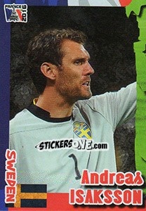 Sticker Andreas Isaksson - Evropsko Fudbalsko Prvenstvo 2016 n. 267 - G.T.P.R School Shop