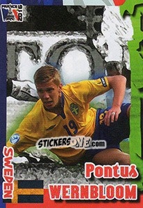 Sticker Pontus Wernbloom - Evropsko Fudbalsko Prvenstvo 2016 - G.T.P.R School Shop