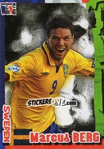 Sticker Marcus Berg - Evropsko Fudbalsko Prvenstvo 2016 n. 277 - G.T.P.R School Shop