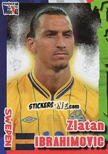 Sticker Zlatan Ibrahimovic - Evropsko Fudbalsko Prvenstvo 2016 n. 279 - G.T.P.R School Shop