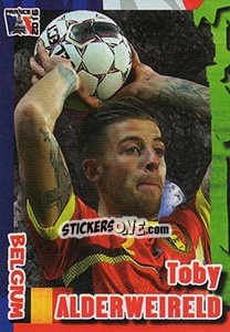 Sticker Toby Alderweireld - Evropsko Fudbalsko Prvenstvo 2016 - G.T.P.R School Shop