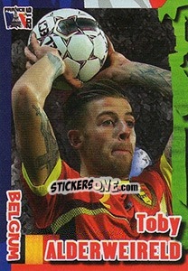 Sticker Toby Alderweireld - Evropsko Fudbalsko Prvenstvo 2016 n. 284 - G.T.P.R School Shop
