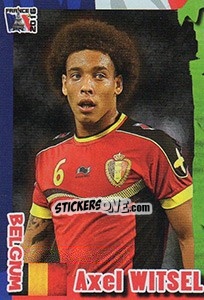 Sticker Axel Witsel - Evropsko Fudbalsko Prvenstvo 2016 n. 287 - G.T.P.R School Shop