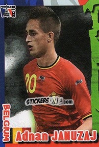 Sticker Adnan Januzaj - Evropsko Fudbalsko Prvenstvo 2016 n. 288 - G.T.P.R School Shop