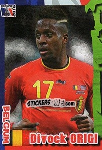Sticker Divock Origi - Evropsko Fudbalsko Prvenstvo 2016 n. 289 - G.T.P.R School Shop