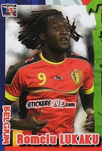 Sticker Romelu Lukaku - Evropsko Fudbalsko Prvenstvo 2016 n. 293 - G.T.P.R School Shop