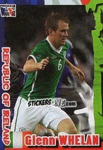 Sticker Glenn Whelan - Evropsko Fudbalsko Prvenstvo 2016 - G.T.P.R School Shop