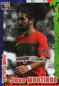 Sticker Joao Moutinho - Evropsko Fudbalsko Prvenstvo 2016 n. 316 - G.T.P.R School Shop