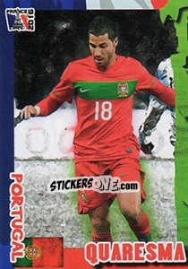 Sticker Quaresma - Evropsko Fudbalsko Prvenstvo 2016 n. 321 - G.T.P.R School Shop