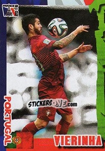 Sticker Vieirinha - Evropsko Fudbalsko Prvenstvo 2016 n. 323 - G.T.P.R School Shop