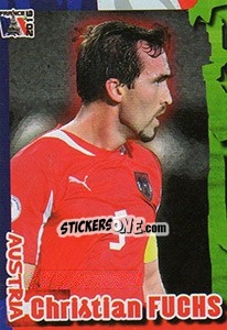Sticker Christian Fuchs - Evropsko Fudbalsko Prvenstvo 2016 n. 330 - G.T.P.R School Shop
