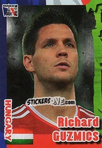 Sticker Richard Guzmics - Evropsko Fudbalsko Prvenstvo 2016 n. 344 - G.T.P.R School Shop