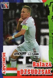 Sticker Balazs Dzsudzsak - Evropsko Fudbalsko Prvenstvo 2016 - G.T.P.R School Shop