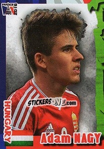 Sticker Adam Nagy - Evropsko Fudbalsko Prvenstvo 2016 n. 351 - G.T.P.R School Shop